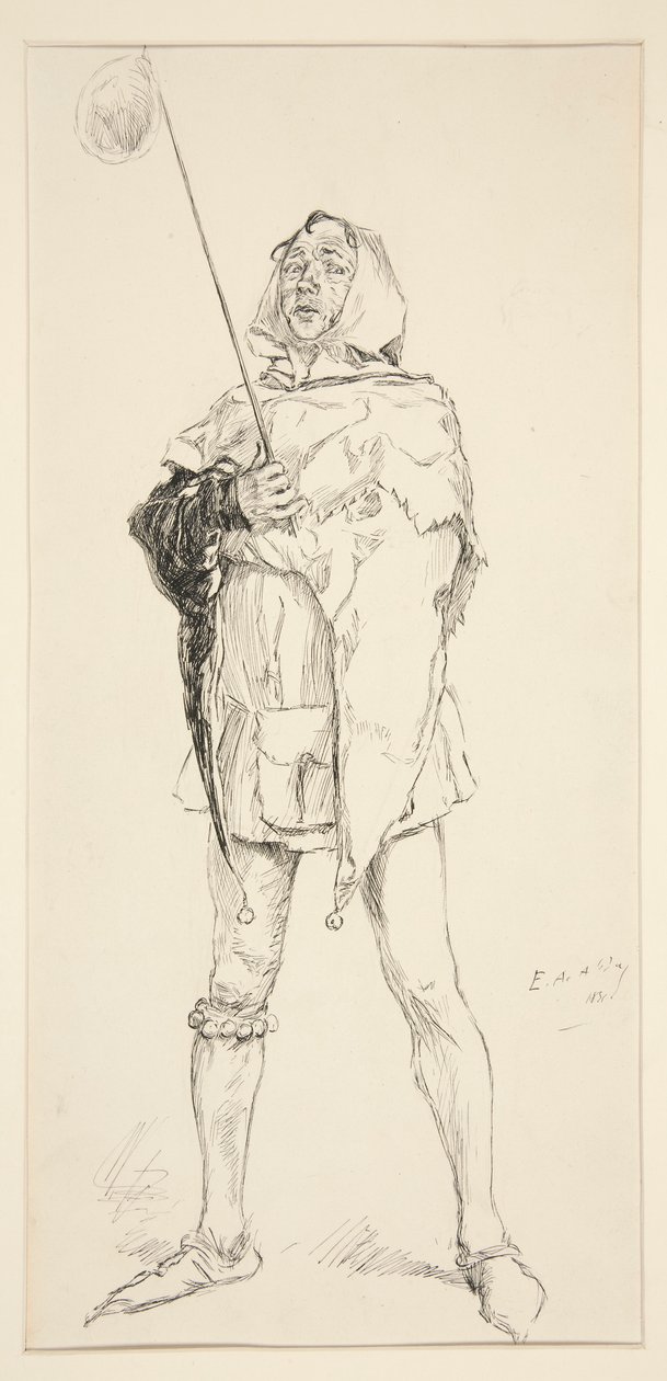 Clown by Edwin Austin Abbey