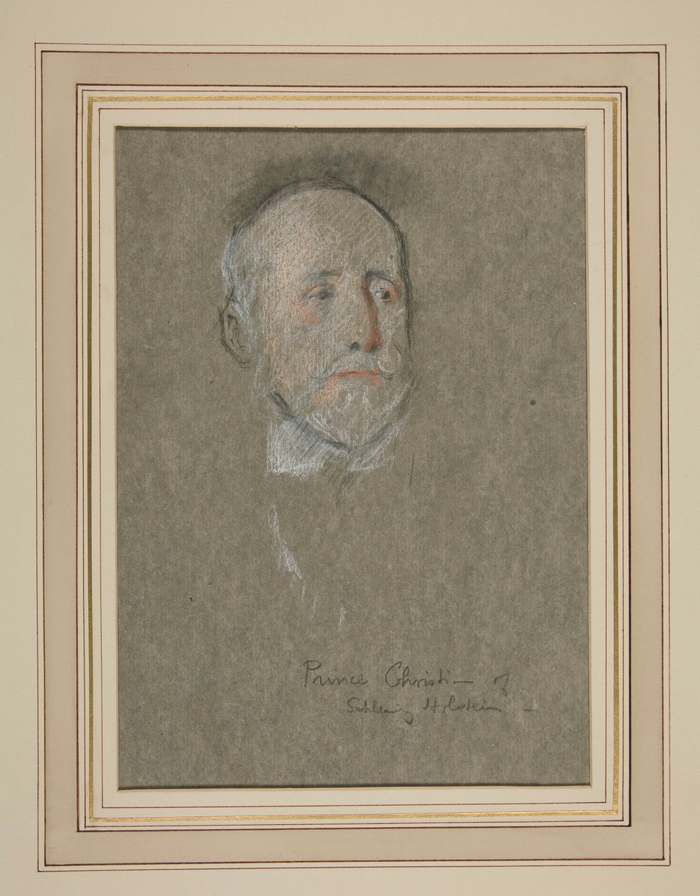 Coronation of Edward VII Portrait: Prince Christian of Schleswig-Holstein by Edwin Austin Abbey