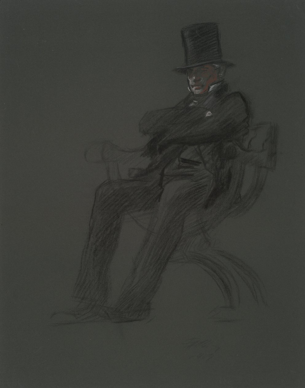 Figure Study by Edwin Austin Abbey
