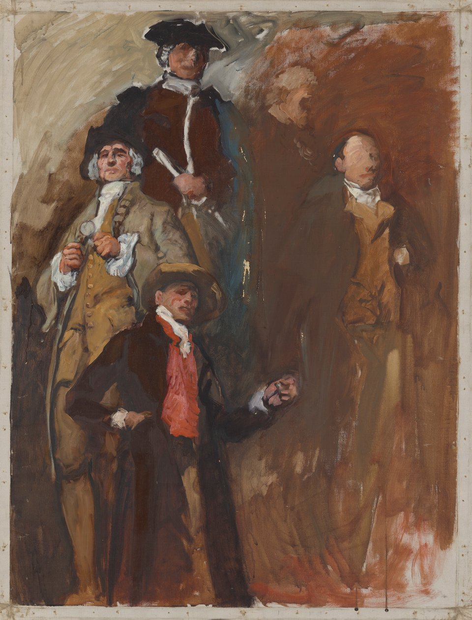 Figure Study, for The Apotheosis of Pennsylvania, House of Representatives Chamber, Pennsylvania State Capitol, Harrisburg by Edwin Austin Abbey