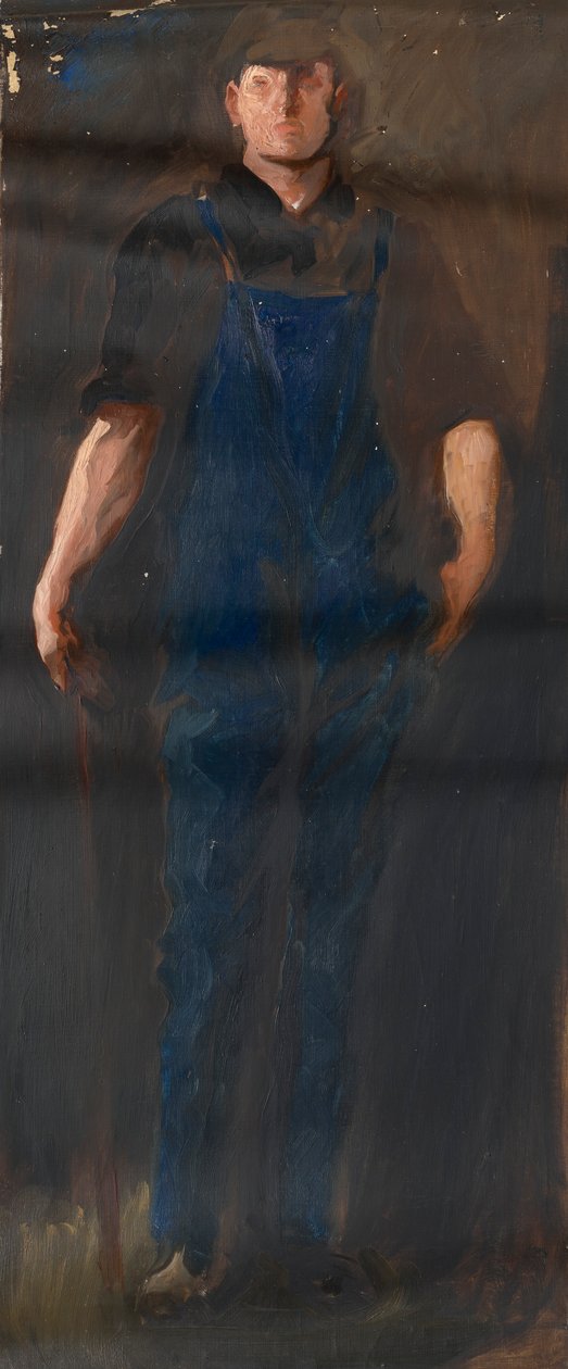 Figure Study, for The Apotheosis of Pennsylvania, House of Representatives Chamber, Pennsylvania State Capitol, Harrisburg by Edwin Austin Abbey