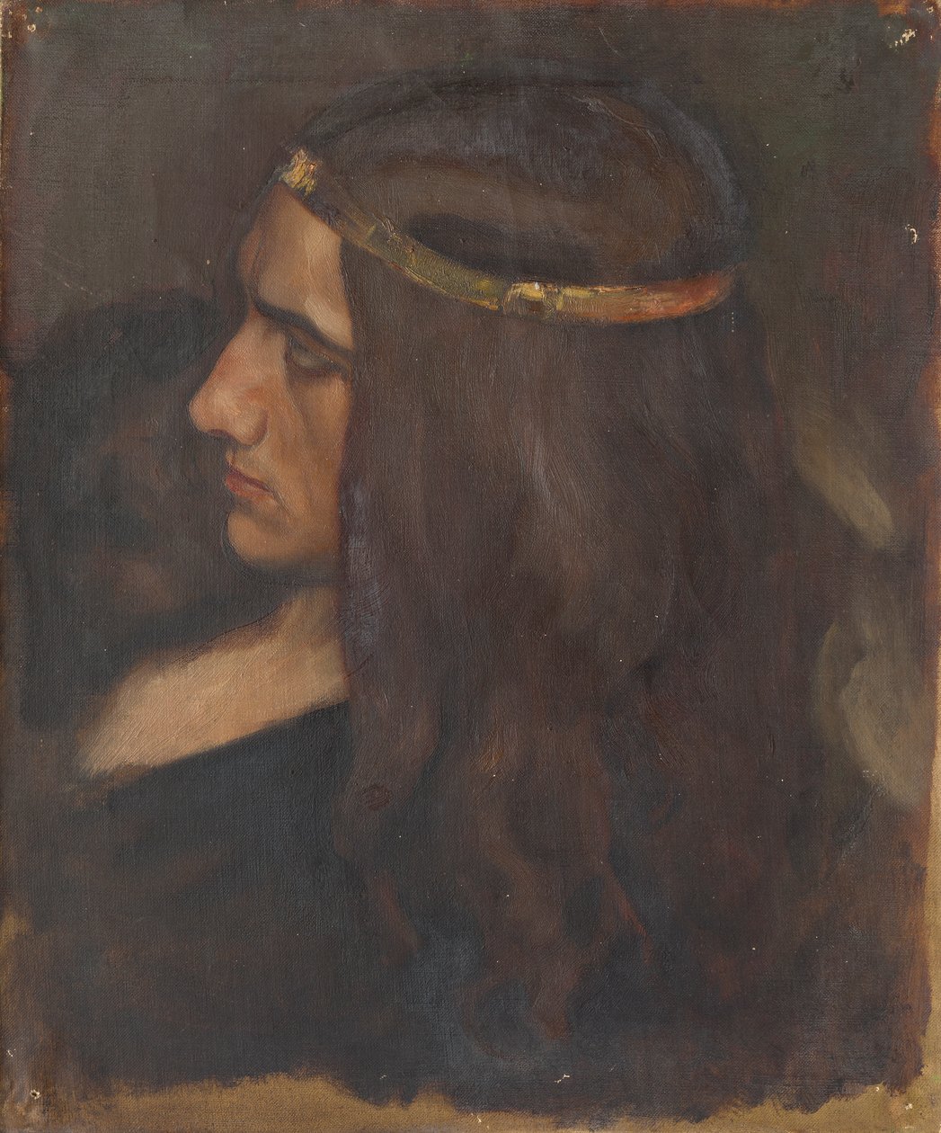 Figure Study of Hamlet, for The Play Scene in Hamlet, Act III, Scene II