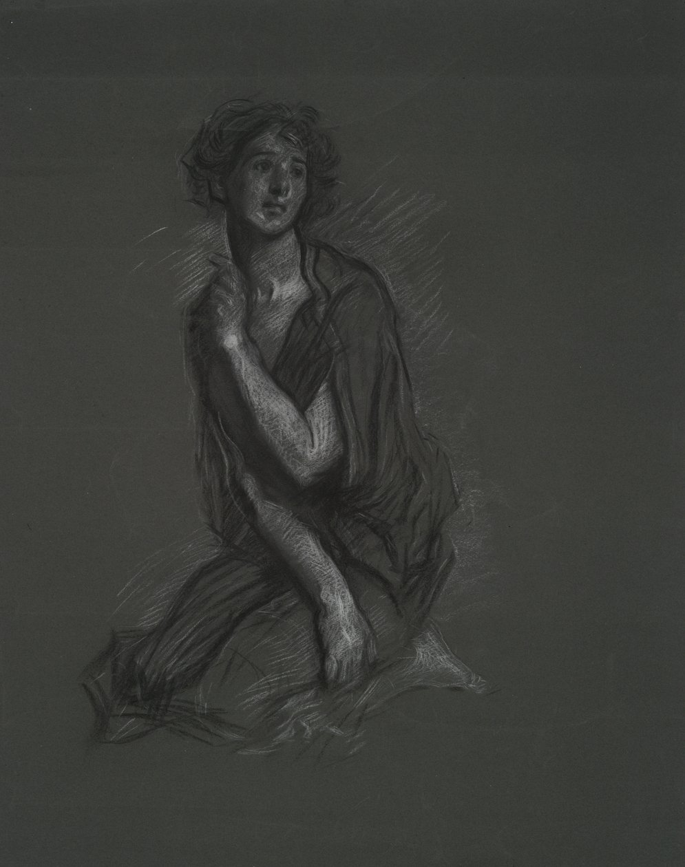 Figure Study by Edwin Austin Abbey