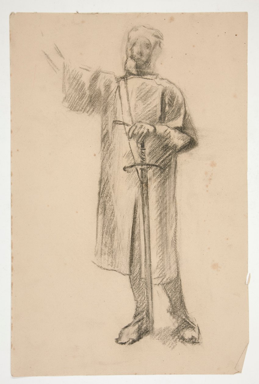 Figure Study by Edwin Austin Abbey