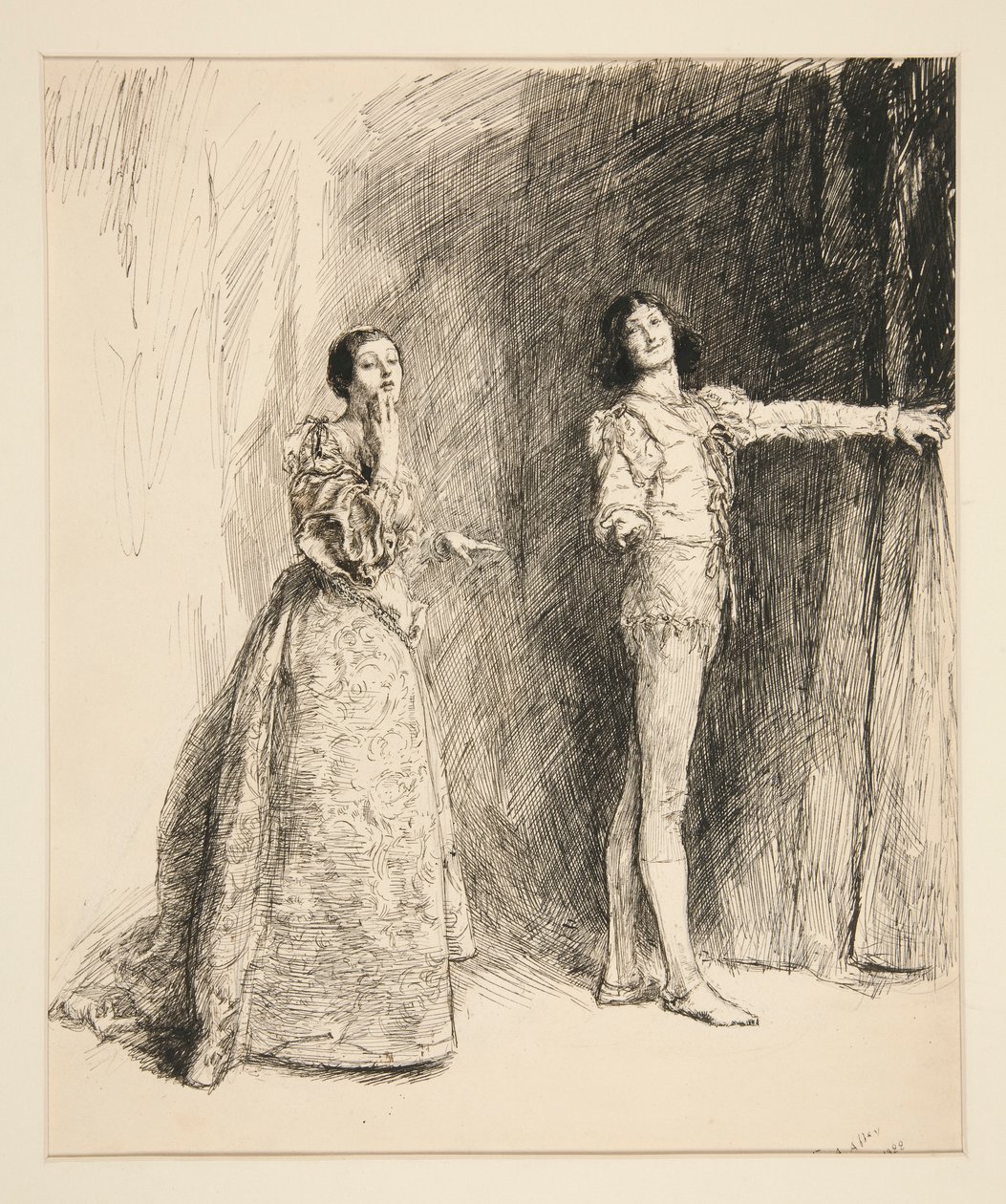 Jessica by Edwin Austin Abbey
