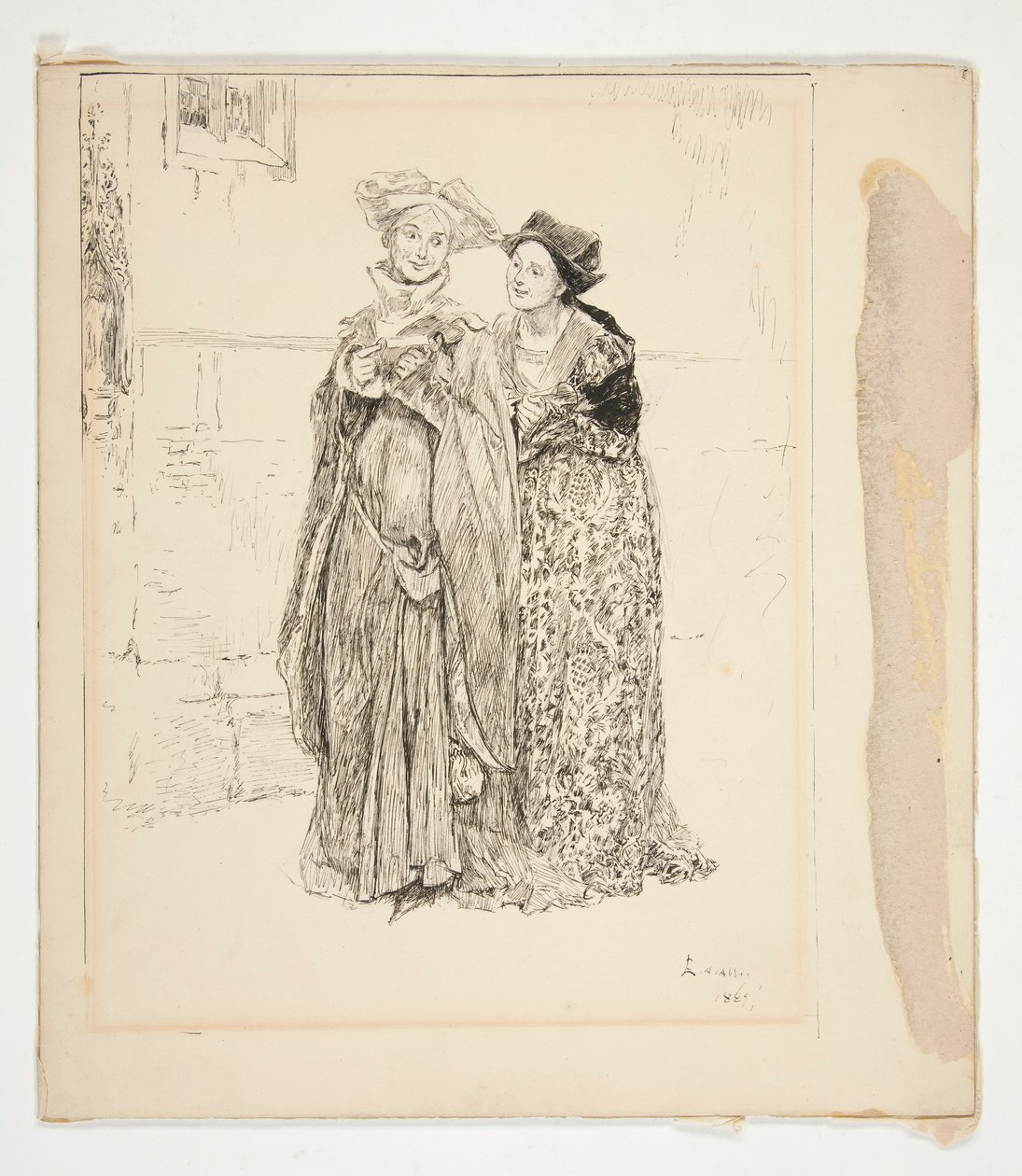 Mistress Ford by Edwin Austin Abbey