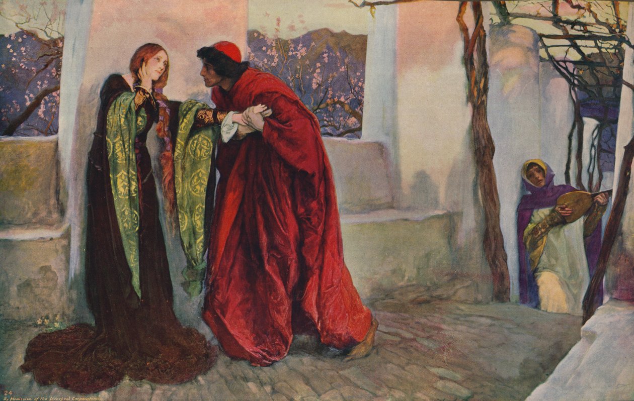 O Mistress Mine, Where Are You Roaming by Edwin Austin Abbey