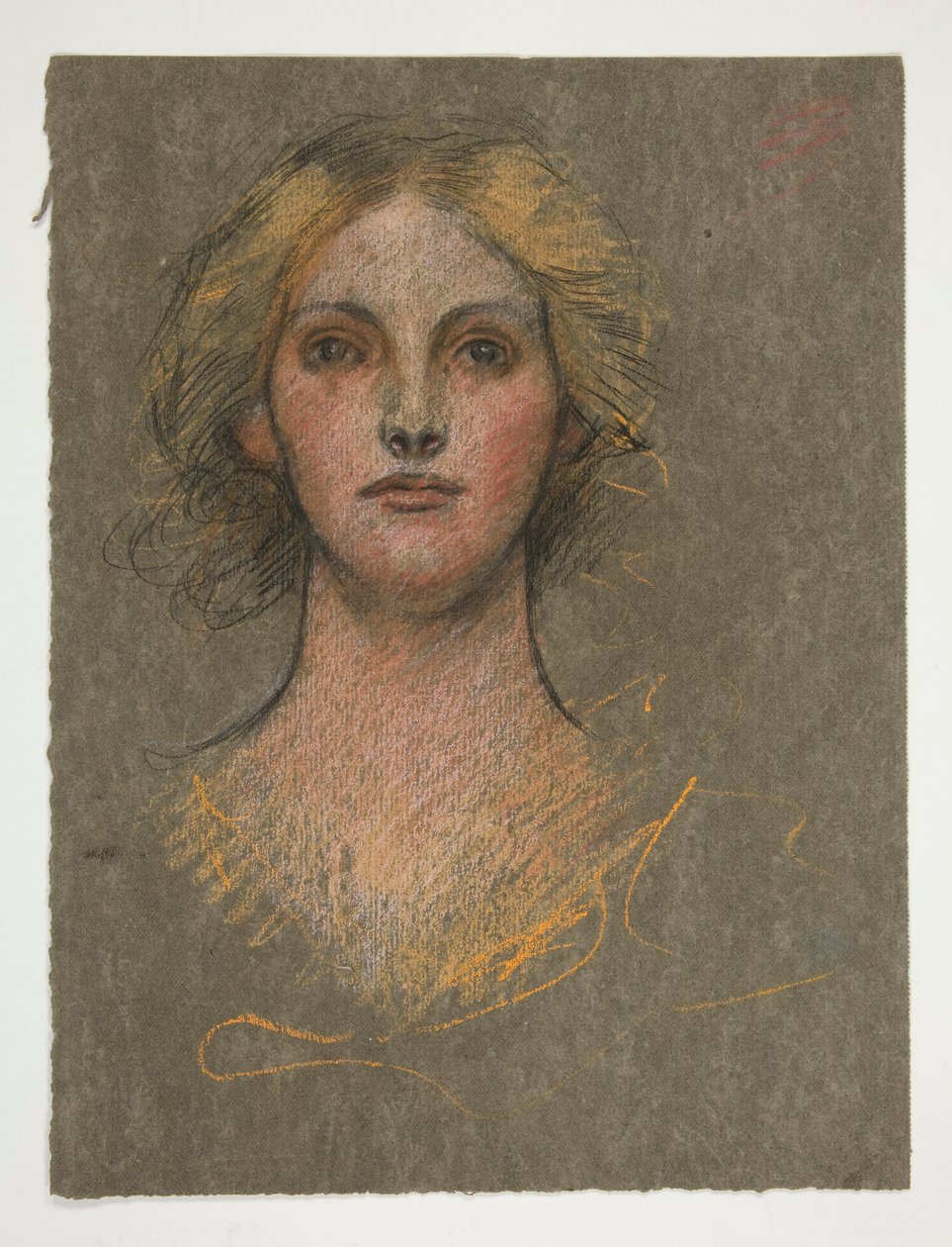 Portrait of a Young Woman by Edwin Austin Abbey