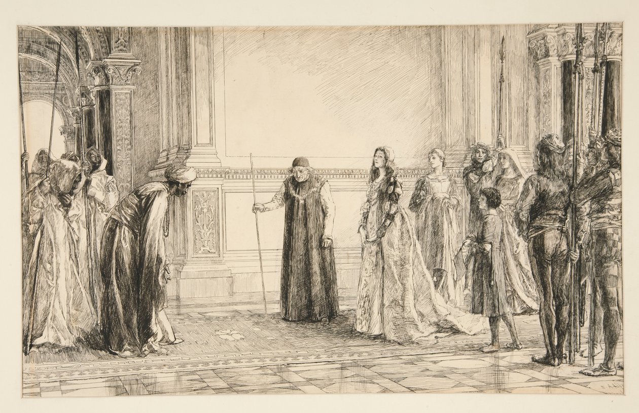 Prince of Morocco by Edwin Austin Abbey
