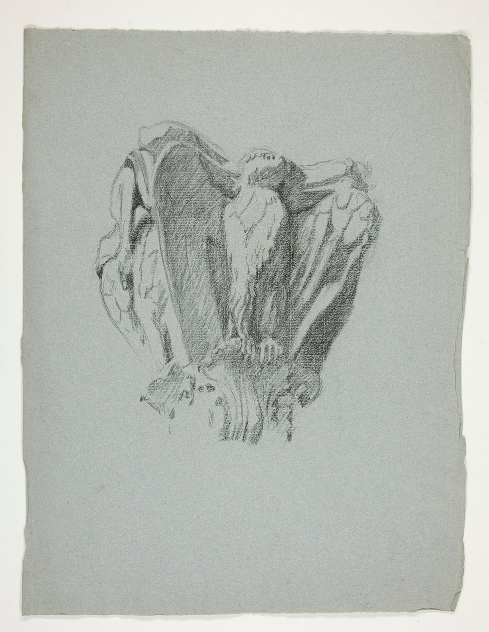 Sketch of a Capital by Edwin Austin Abbey