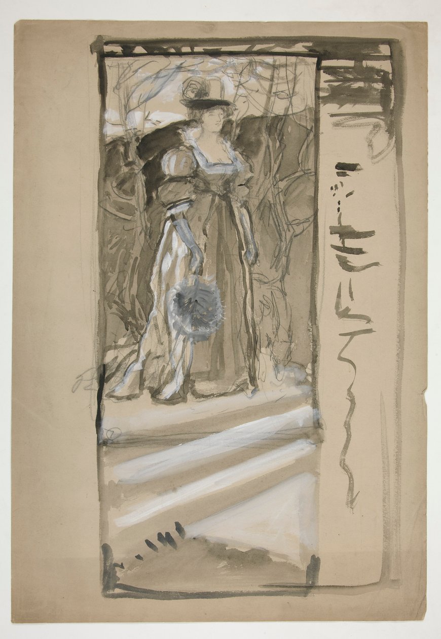 Study by Edwin Austin Abbey