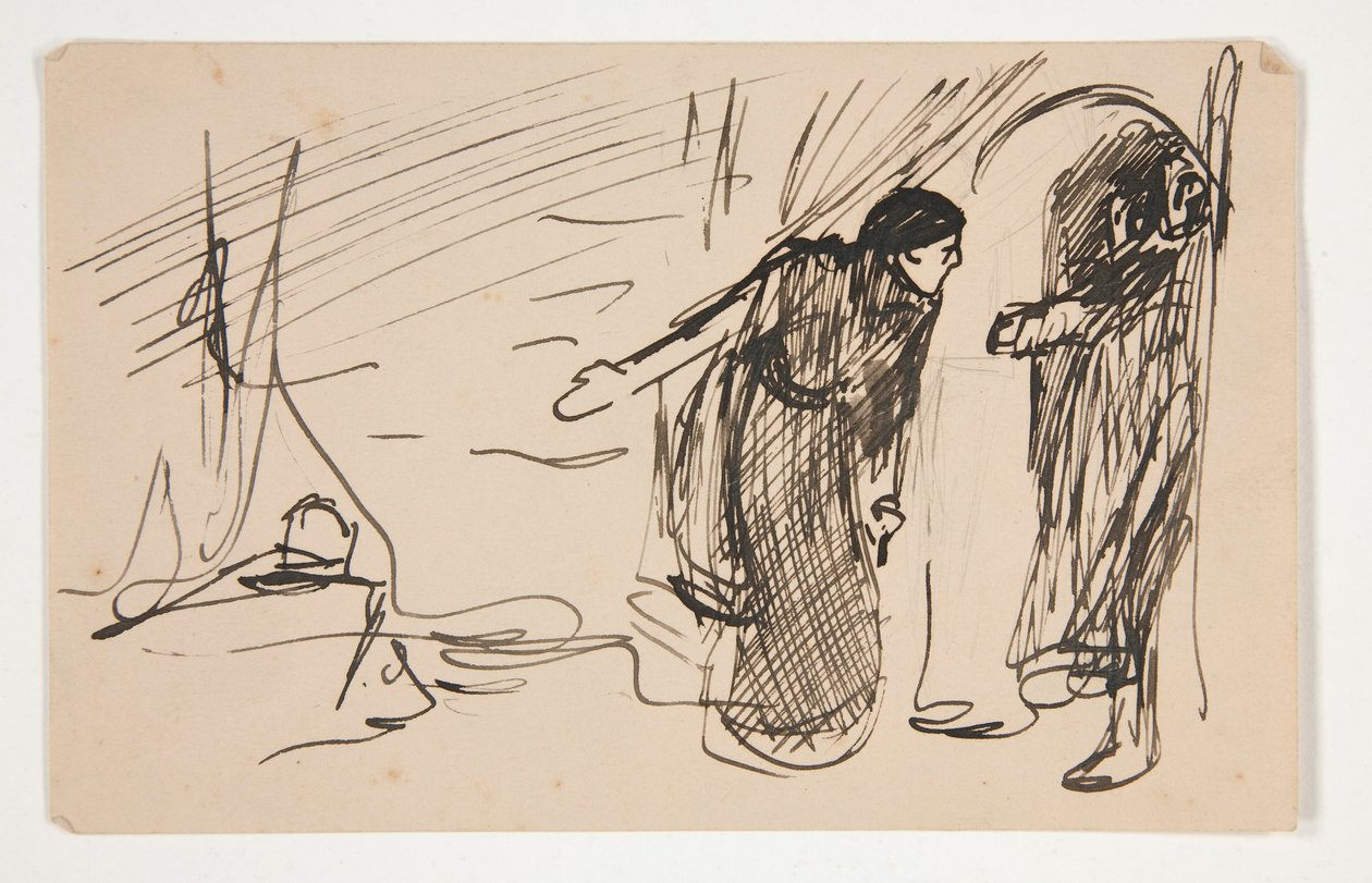 Study for King Henry IV (Part II) by Edwin Austin Abbey