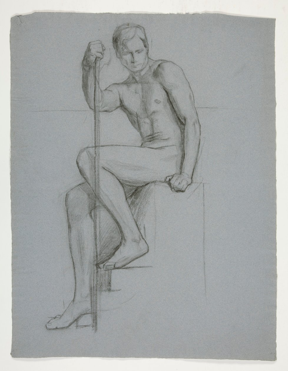 Study for The Spirit of Vulcan, Genius of the Workers in Iron and Steel, Capitol Rotunda, Harrisburg, Pennsylvania by Edwin Austin Abbey