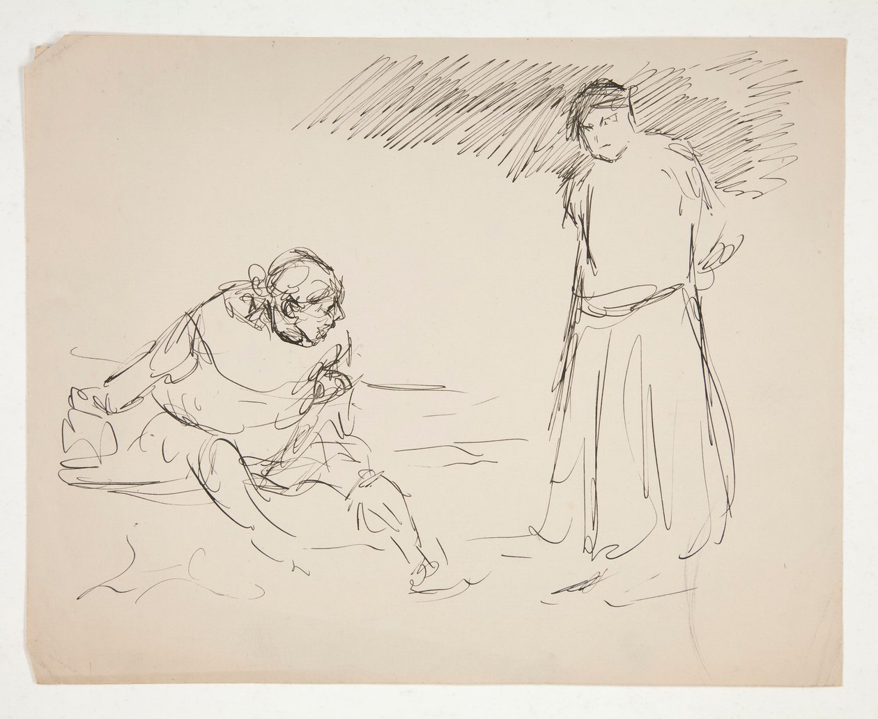 Study for an unidentified Shakespearean play by Edwin Austin Abbey