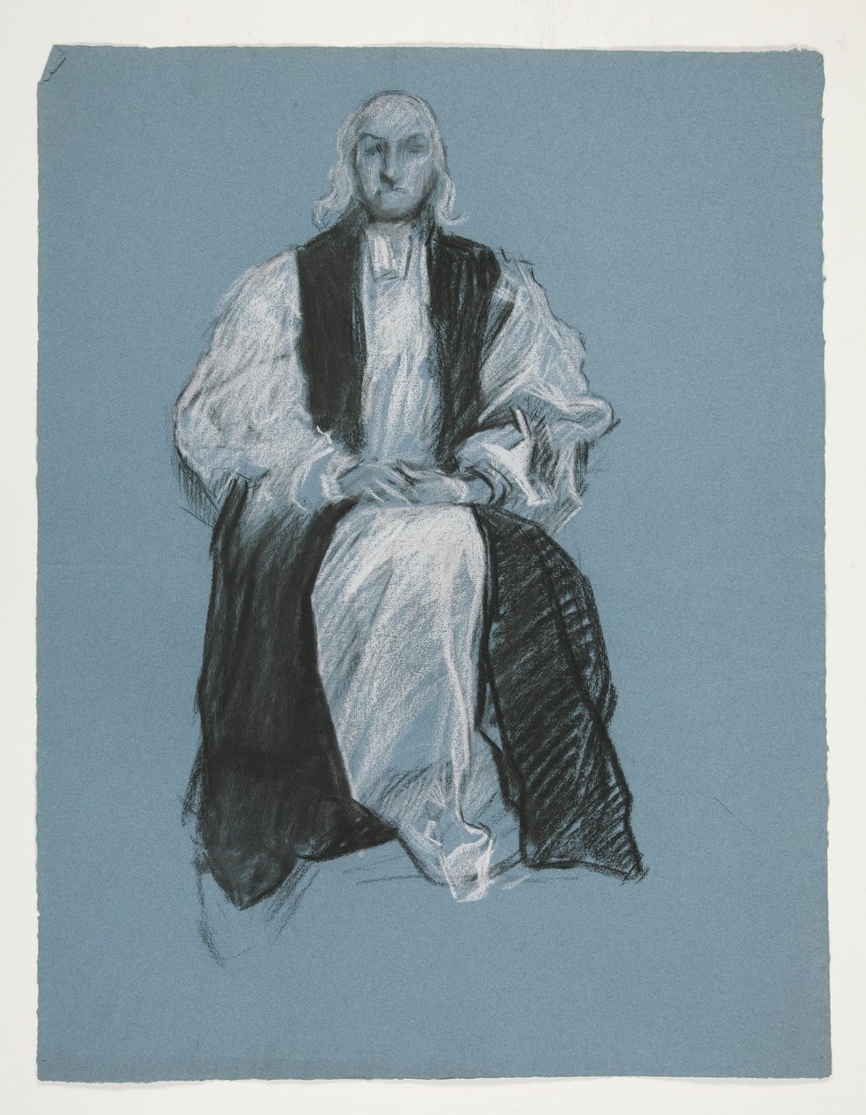 Study for Figure of Bishop William White by Edwin Austin Abbey