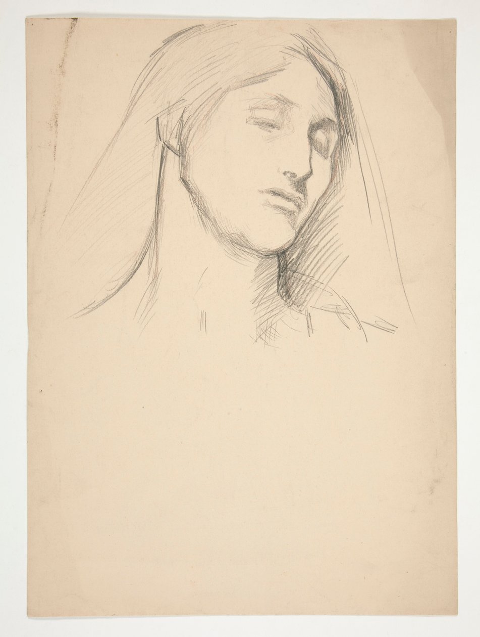 Study of a Woman by Edwin Austin Abbey