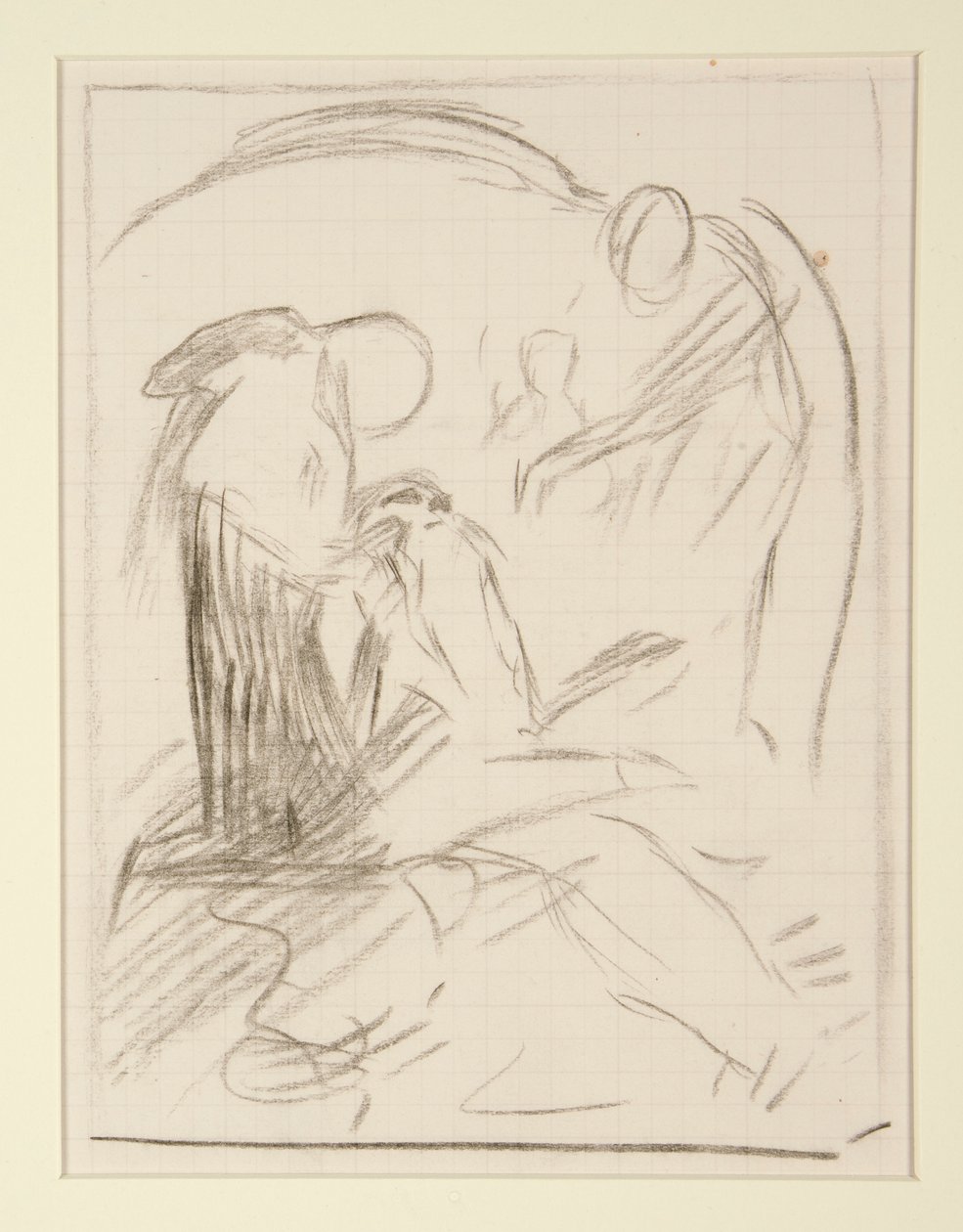 Two Composition Studies by Edwin Austin Abbey