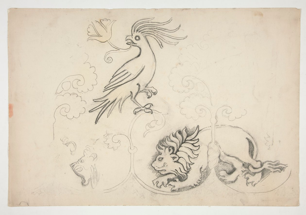 Unidentified Decorative Details by Edwin Austin Abbey