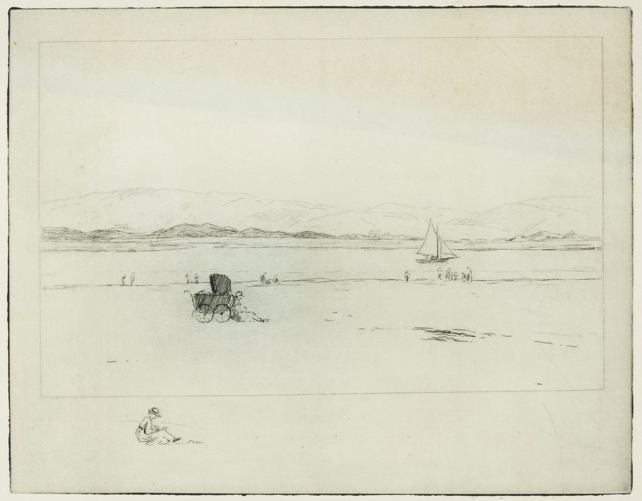On the Estuary by Edwin Butler Bayliss