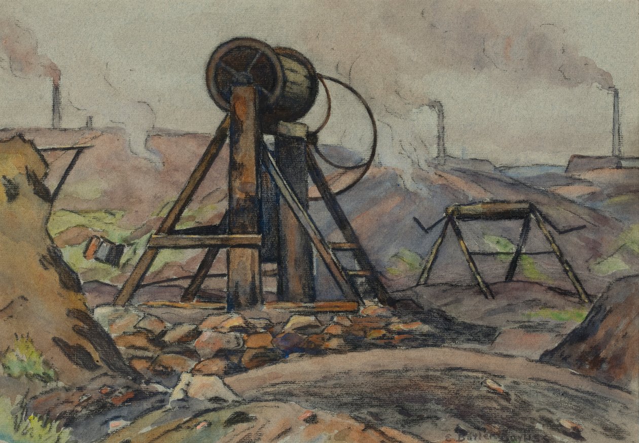 The Winding Gear by Edwin Butler Bayliss