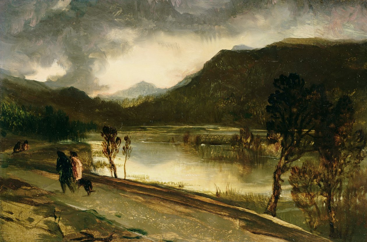 A Highland Loch by Edwin Landseer