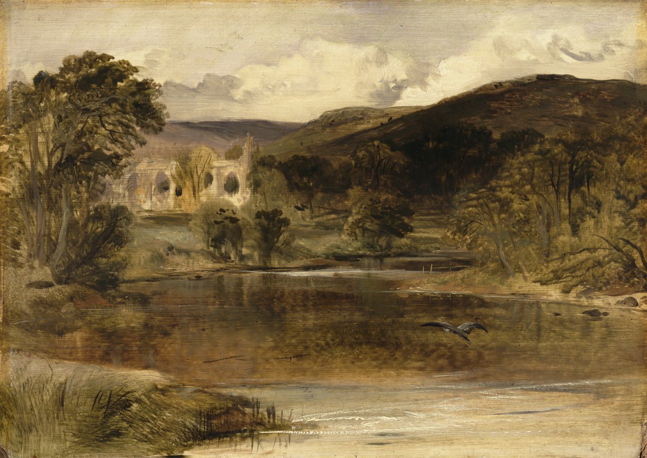 Bolton Abbey, Yorkshire by Edwin Landseer