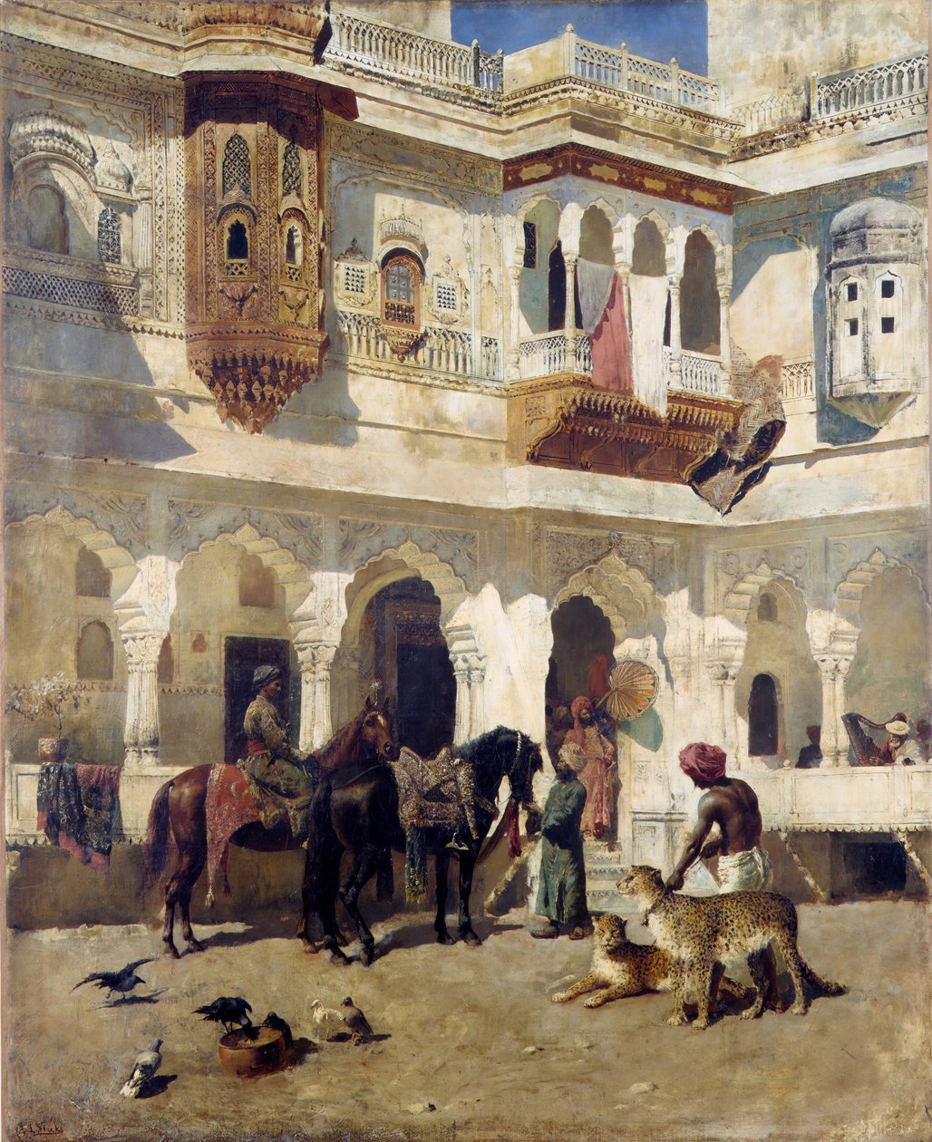 The Rajah Starting on a Hunt, ca. 1885 by Edwin Lord Weeks
