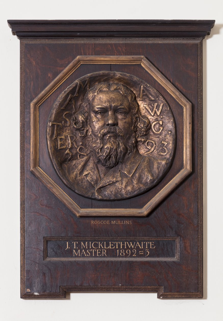 Medal Featuring John T. Micklethwaite by Edwin Roscoe Mullins