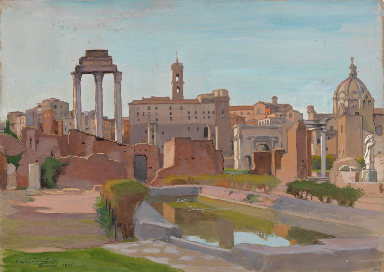 Roman Forum by Eero Järnefelt