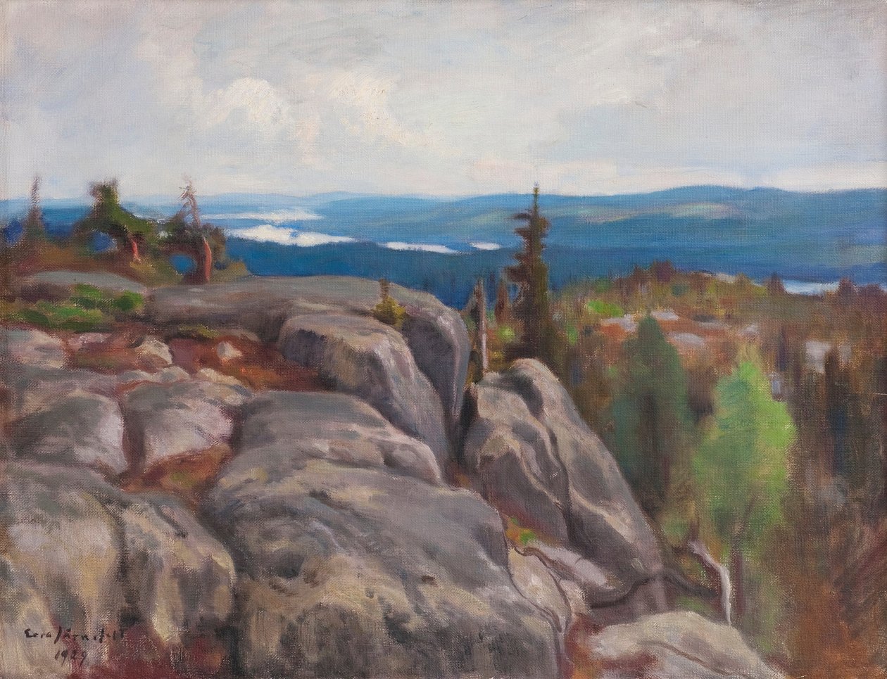 Landscape Maisema Kolilta by Eero Järnefelt