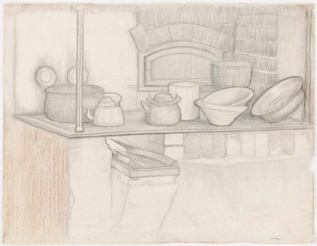 Stove at the Wasenius House II by Eero Järnefelt