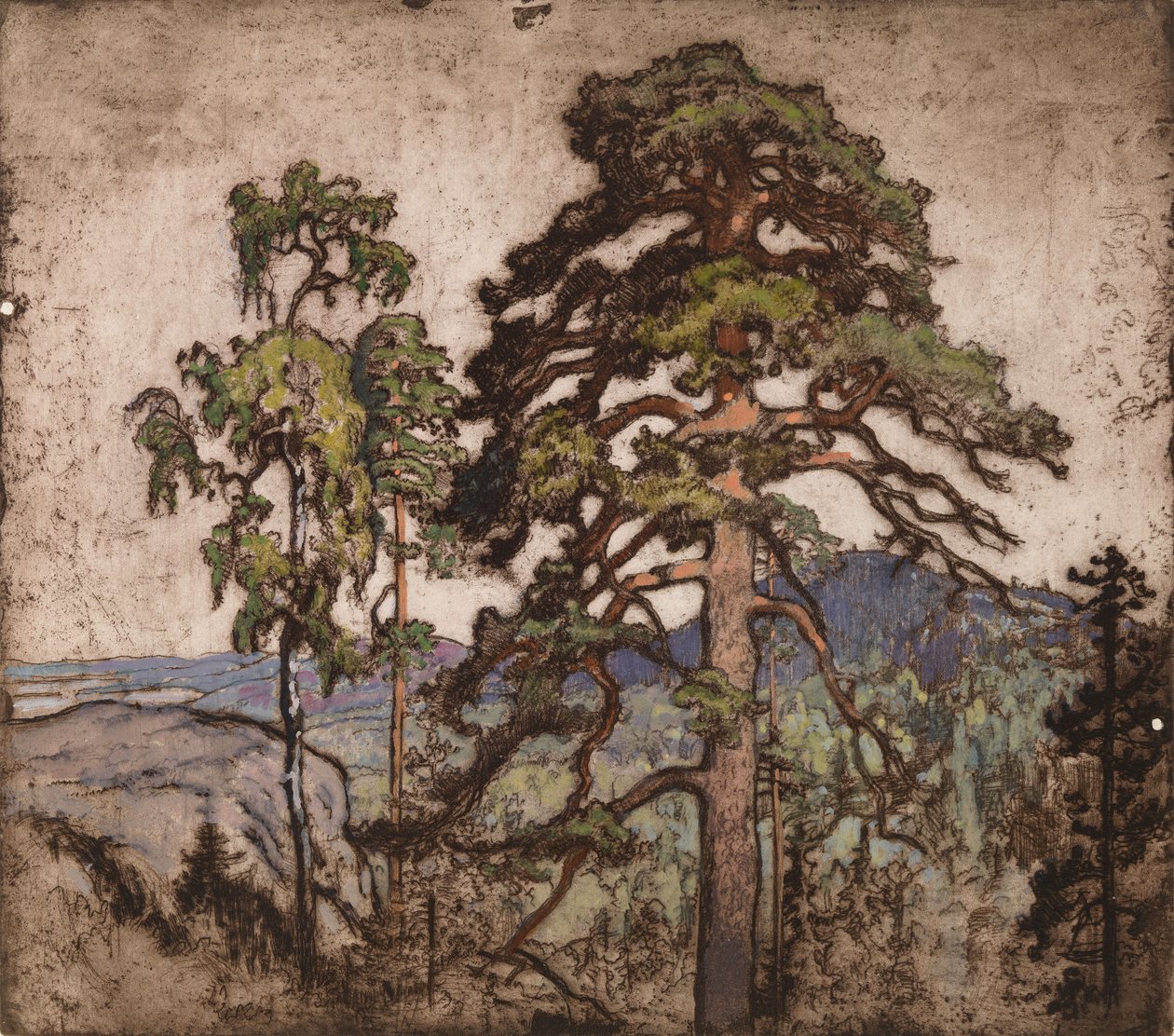 View from Koli by Eero Järnefelt