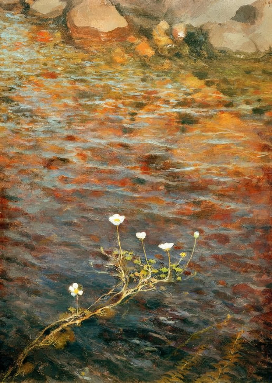 Water Buttercup by Eero Nikolai Jarnefelt