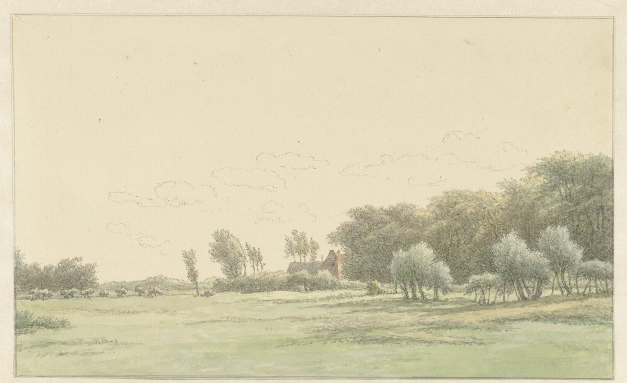 Landscape in the Vicinity of Wageningen by Egbert van Drielst
