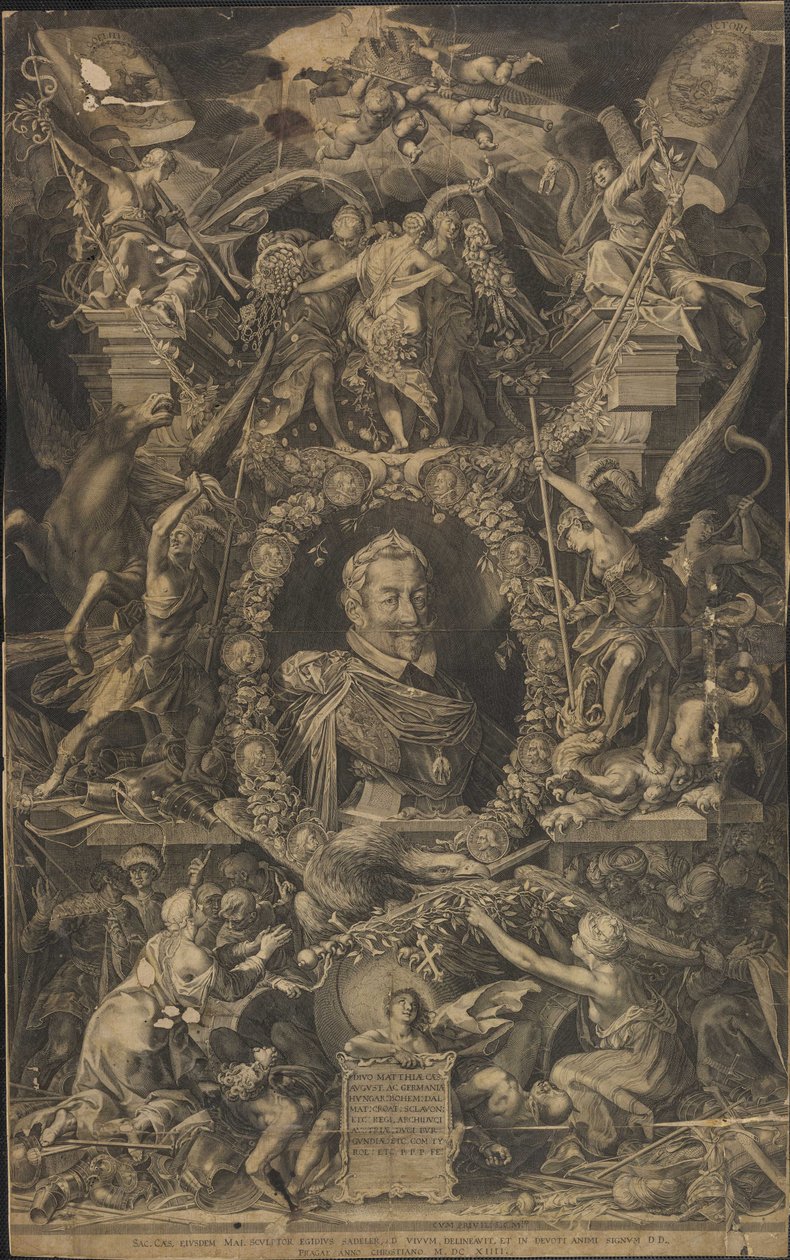 Emperor Matthias of Germany by Aegidius Sadeler or Saedeler
