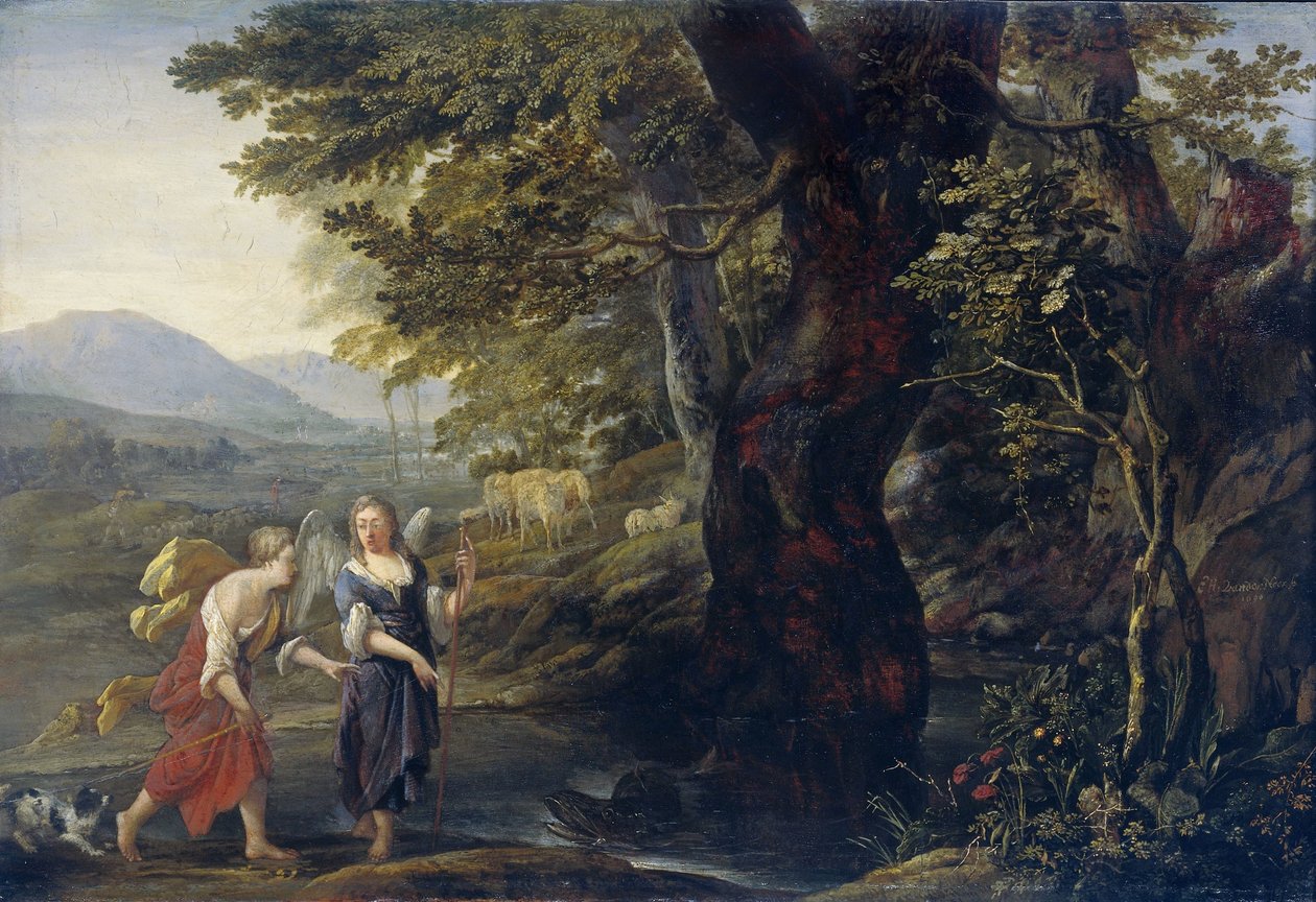 Tobias and the Angel by Eglon van der Neer