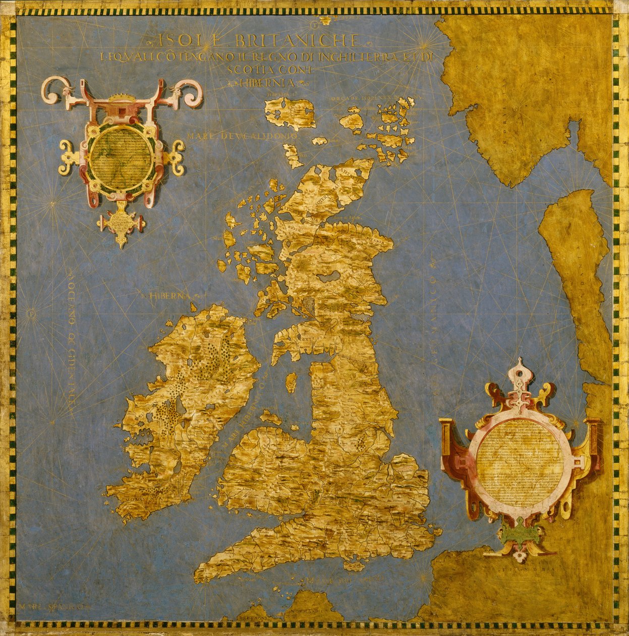 Great Britain and Ireland by Ignazio Danti