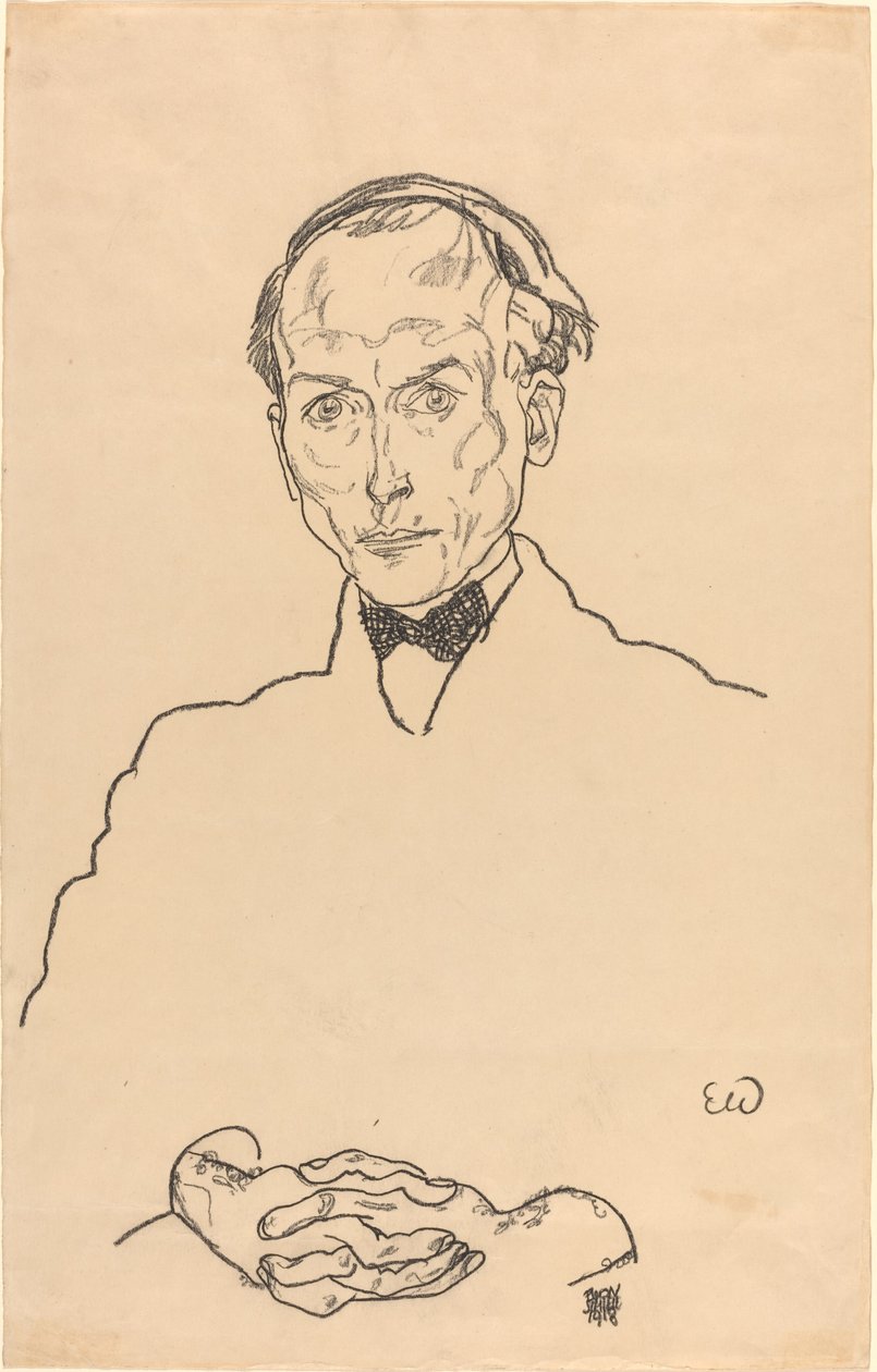 Dr. Ernst Wagner by Egon Schiele