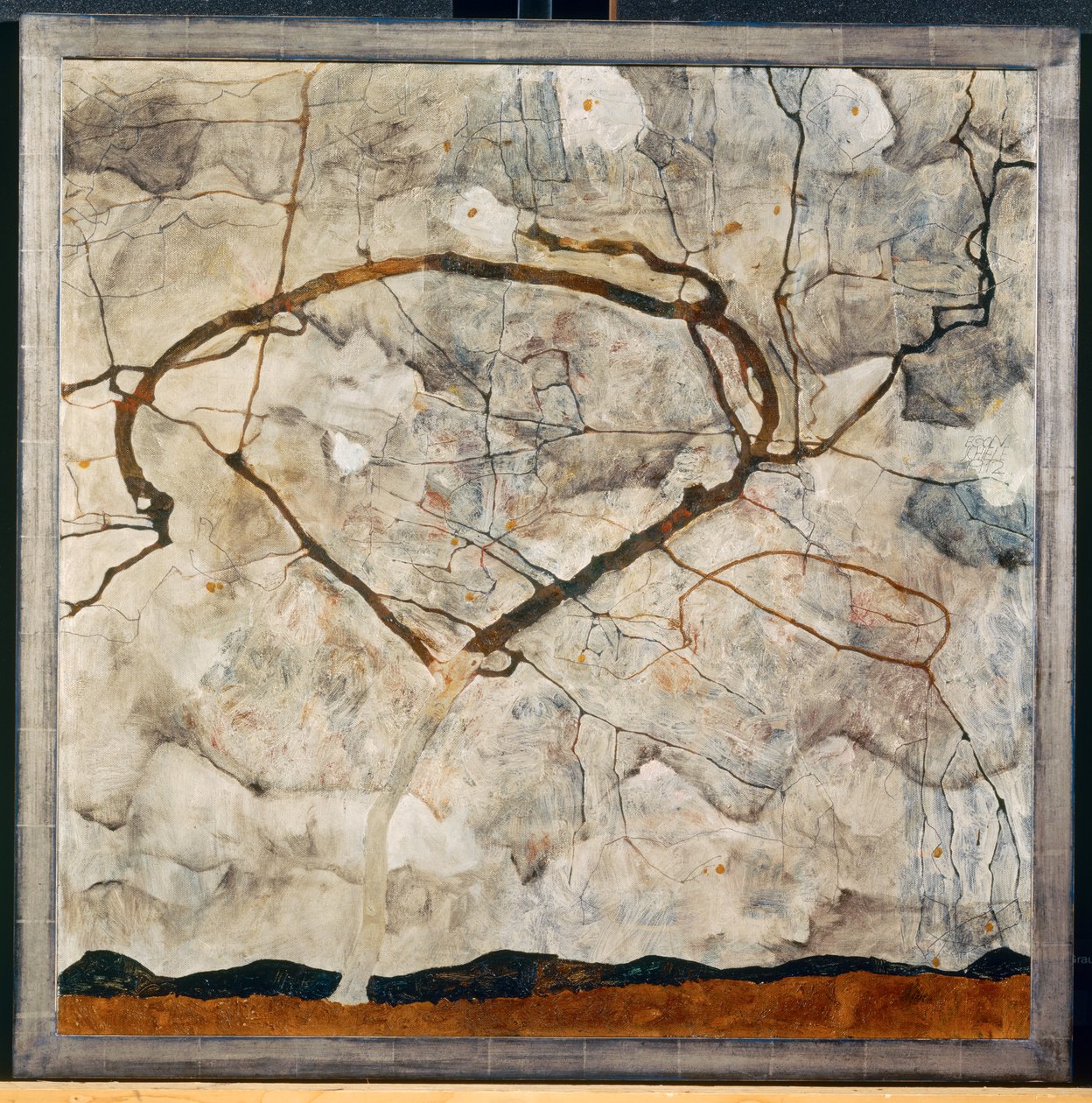 Autumn Tree in Moving Air by Egon Schiele