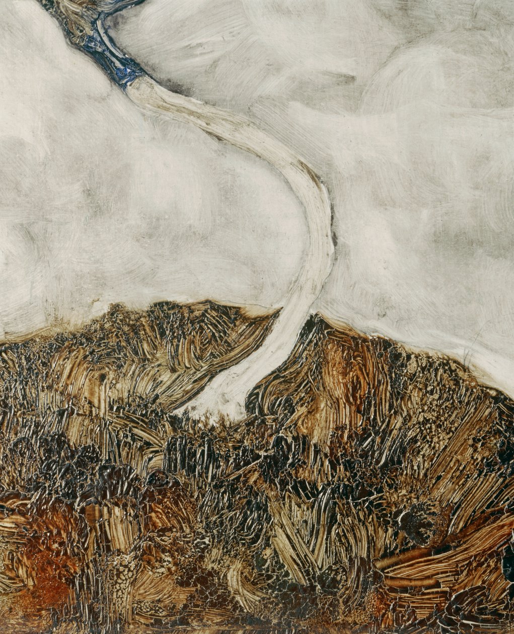 Small Tree in Late Autumn by Egon Schiele