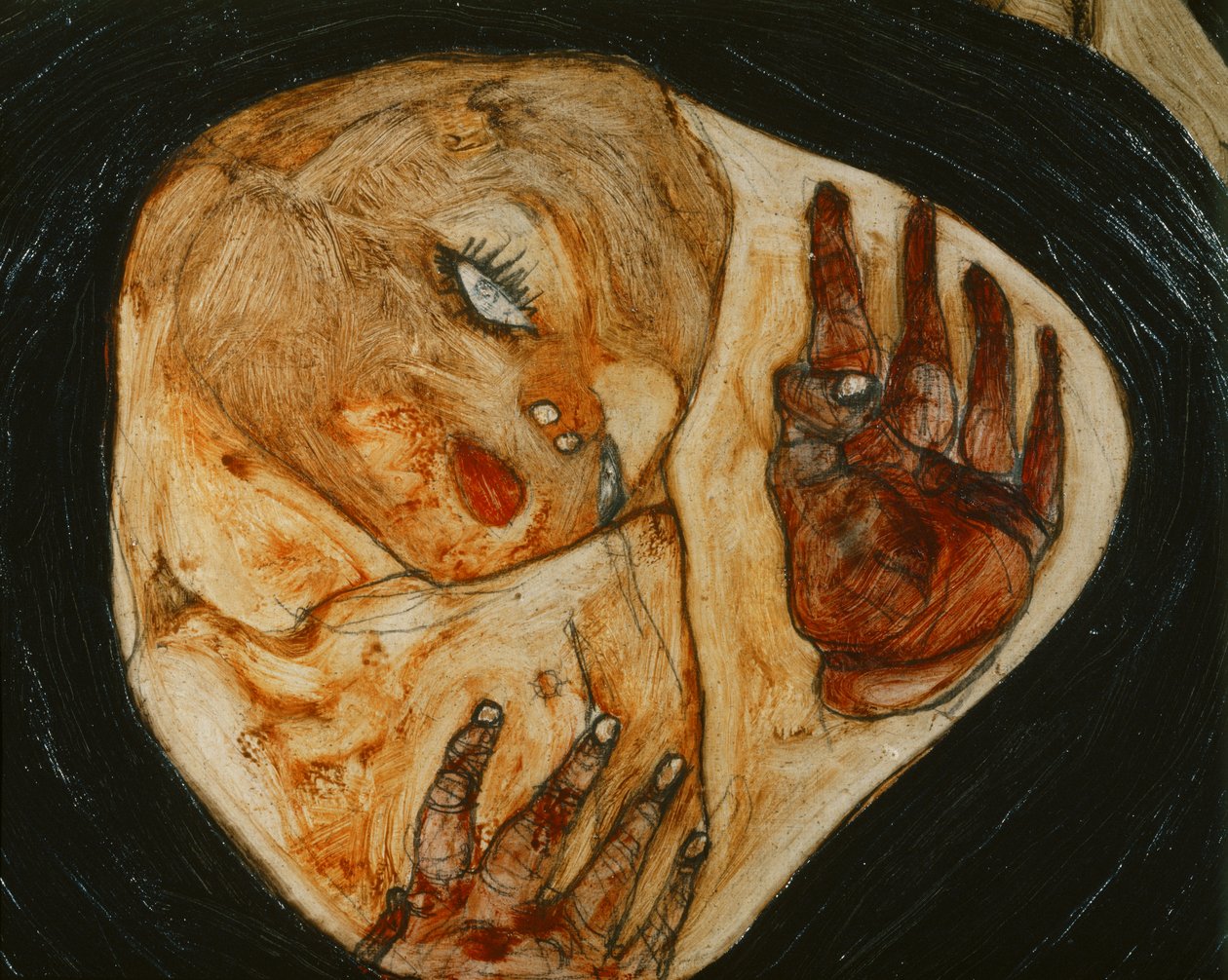 Dead Mother I by Egon Schiele