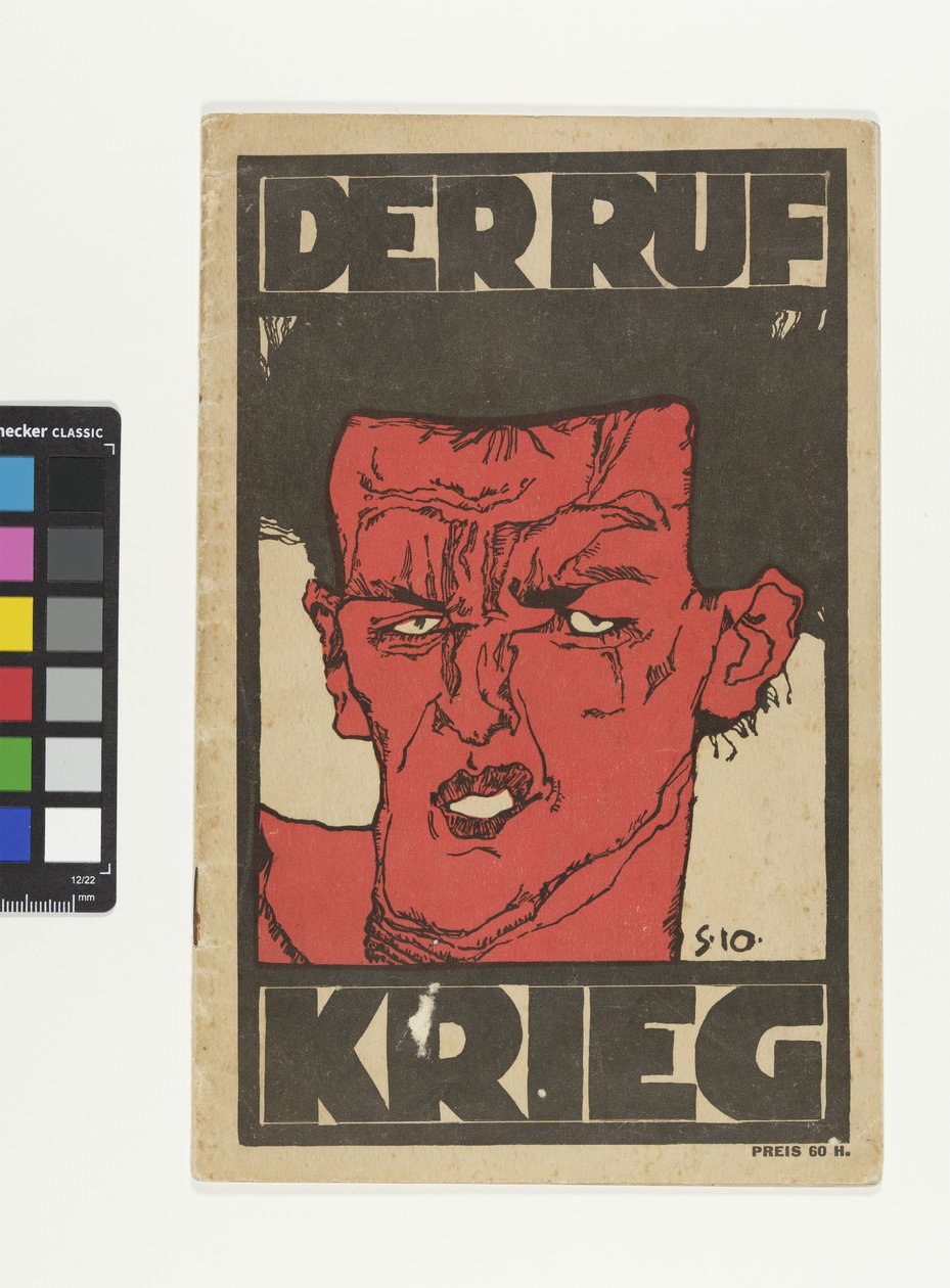 Magazine "The Call" - Special Issue "War" by Egon Schiele