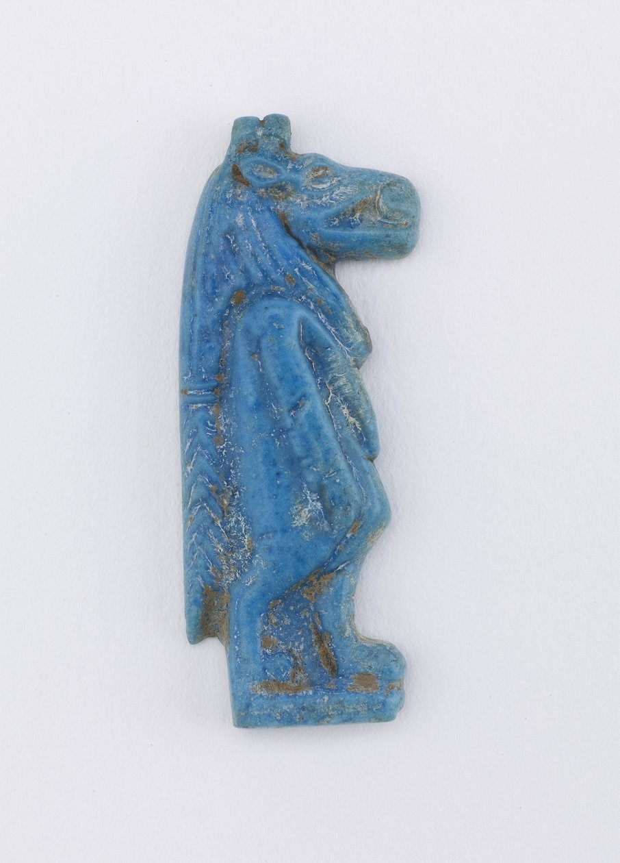 Amulet: the figure of Thoureis, possibly Ptolemaic period by Egyptian