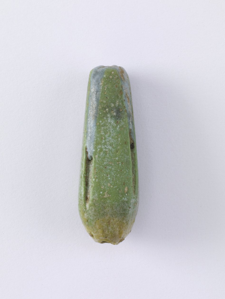 Bead-Pendant in Closed Flower Form, Possibly Late Period or Saite Period, 664-525 BC by Egyptian