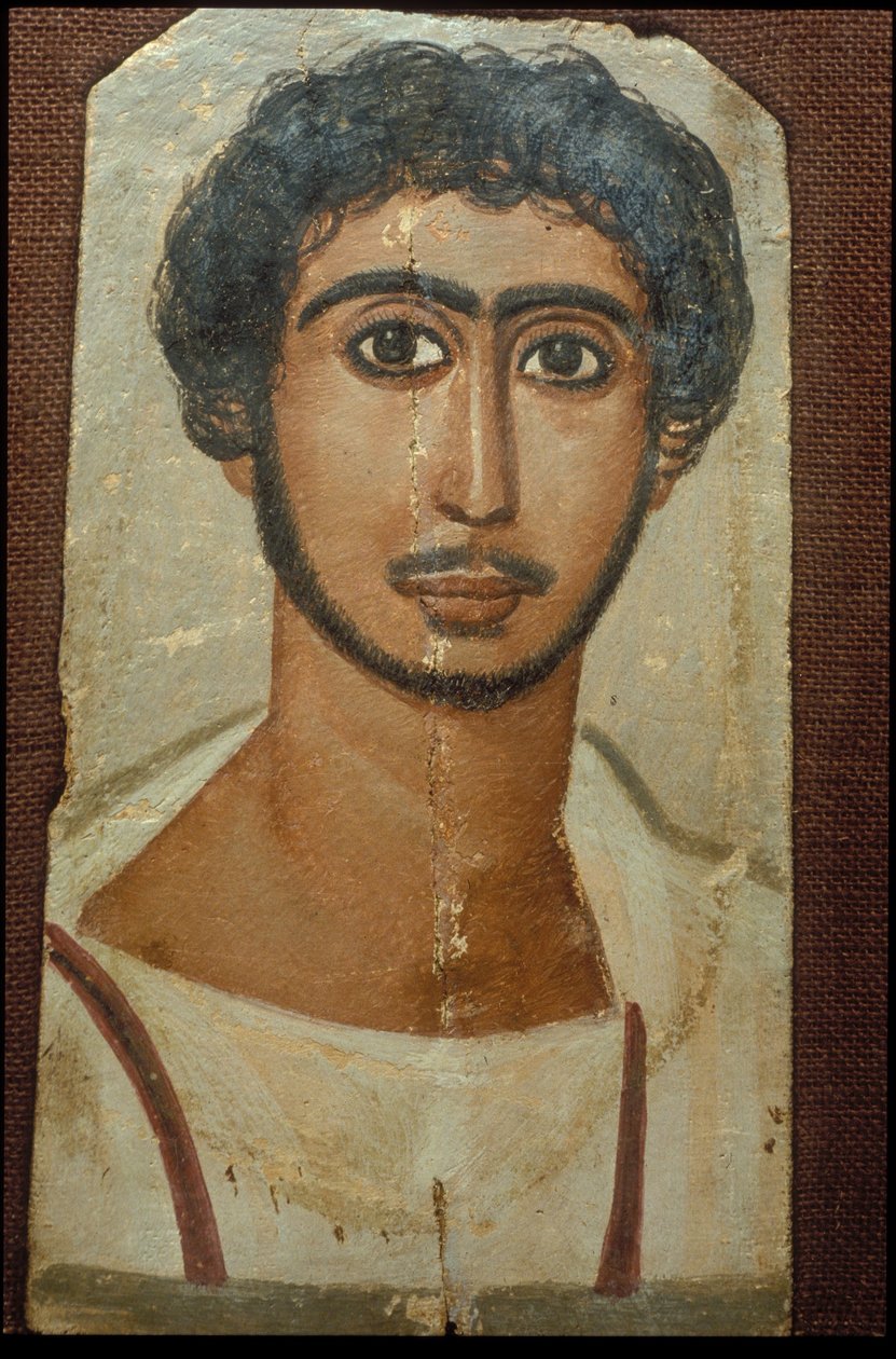 Portrait of a man by Egyptian