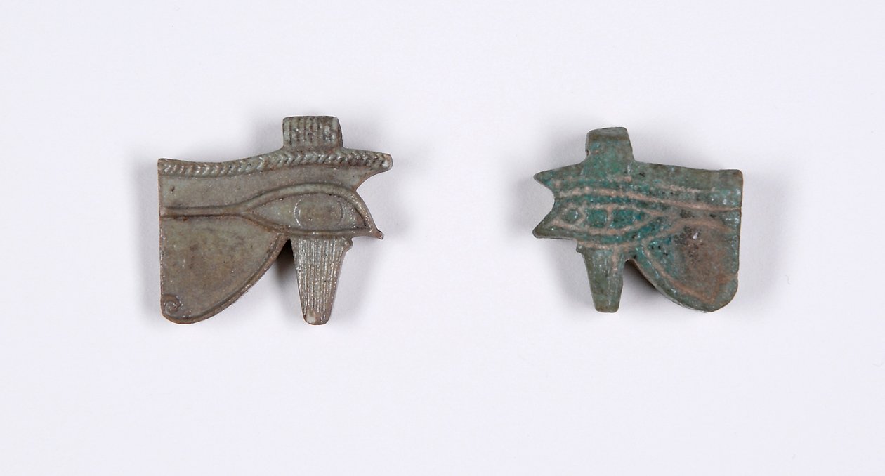 Udjat Eye Amulet, 750 BC by Egyptian 22nd Dynasty