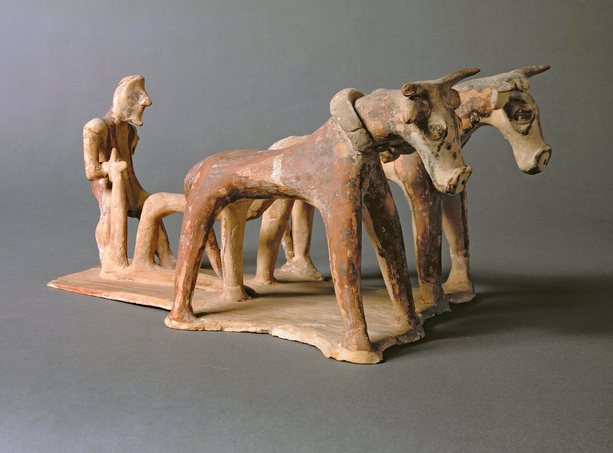Labourer, from the Tomb of Princess Nefertiabet, Old Kingdom by Egyptian 4th Dynasty