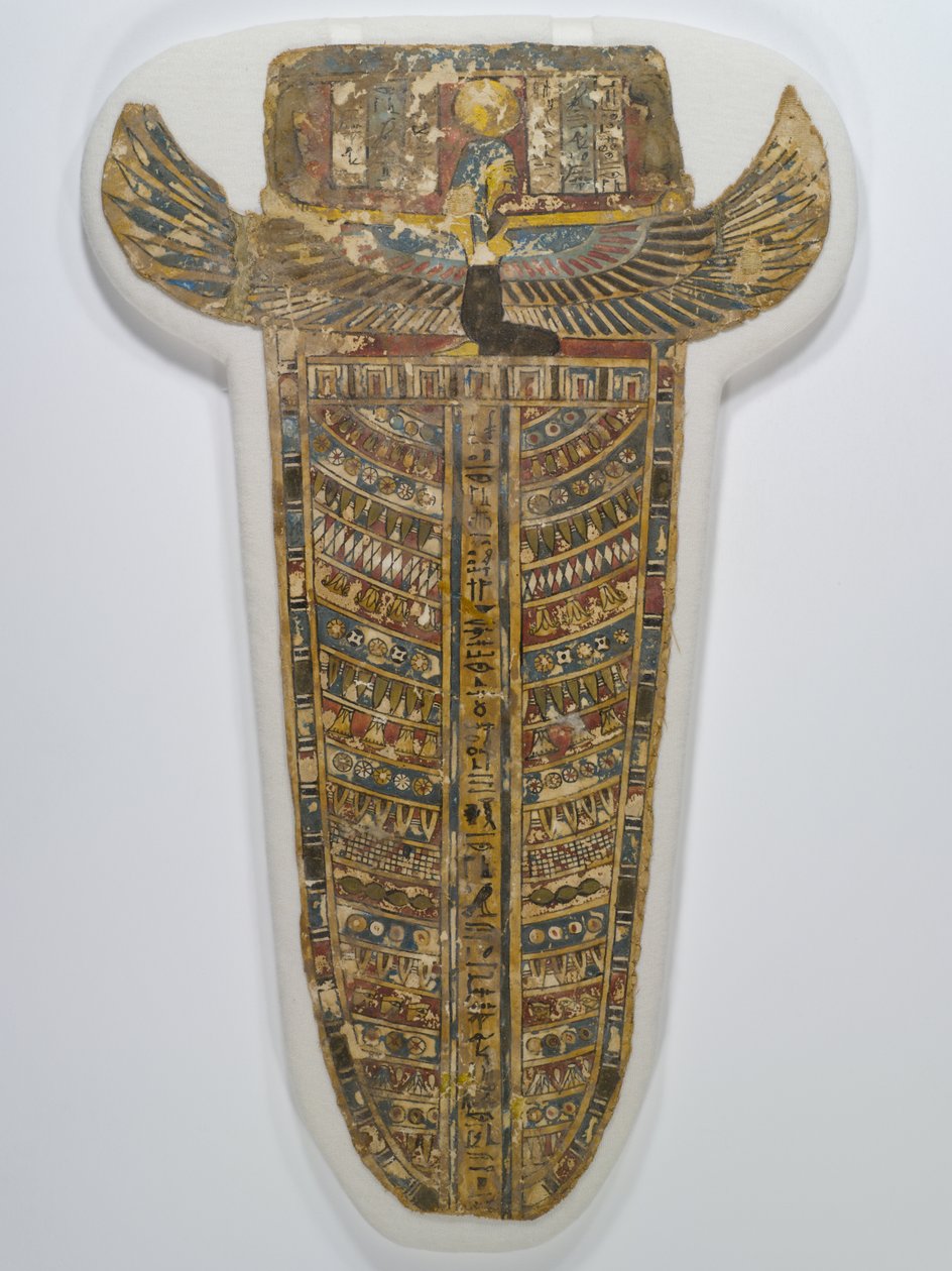 Painted Mummy Covering (Apron), 305-30 BC by Egyptian