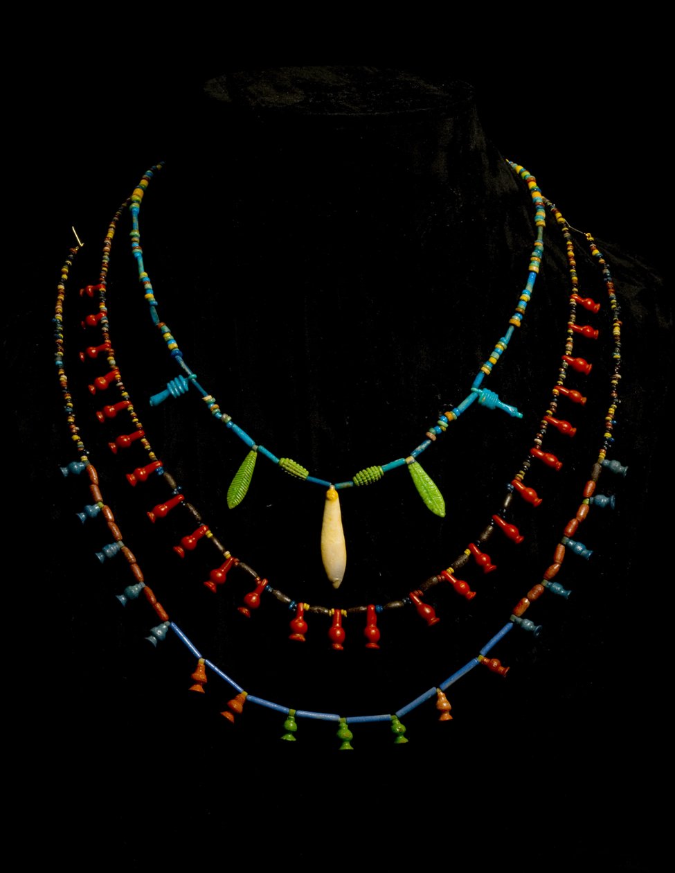 Bead Necklaces, New Kingdom by Egyptian 18th Dynasty