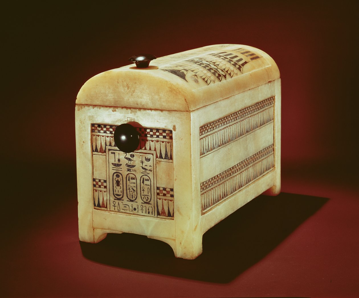 Casket, from the Tomb of Tutankhamun, New Kingdom by Egyptian 18th Dynasty